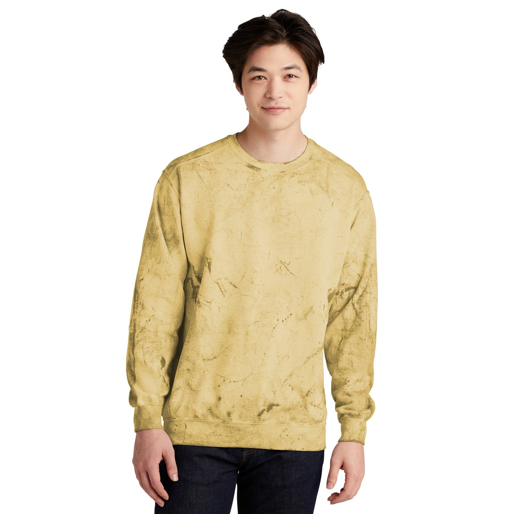 Comfort Colors-Comfort Colors® Color Blast Crewneck Sweatshirt 1545-MedTech-2
